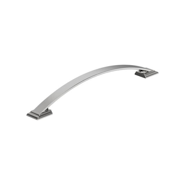Amerock Candler Series 8-13/16 in (224 mm) Center to Center Polished Chrome Pull, BP2935126