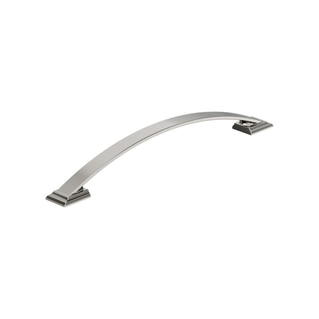 Amerock Candler Series 8-13/16 in (224 mm) Center to Center Polished Nickel Pull, BP29351PN