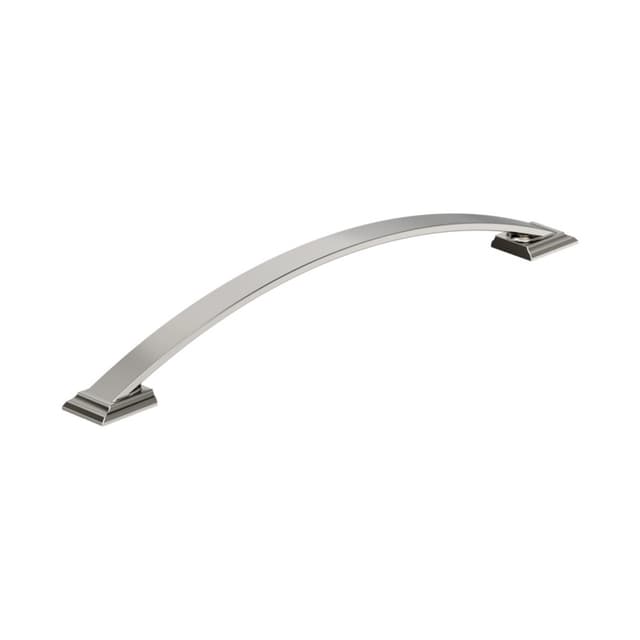 Amerock Candler Series 10-1/16 in (256 mm) Center to Center Polished Nickel Pull, BP29352PN