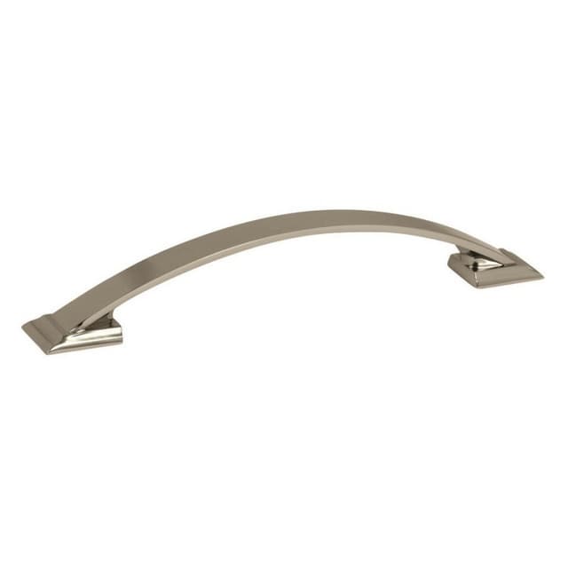 Amerock Candler Series 5-1/16 in (128 mm) Center to Center Polished Nickel Pull, -BP29363PN