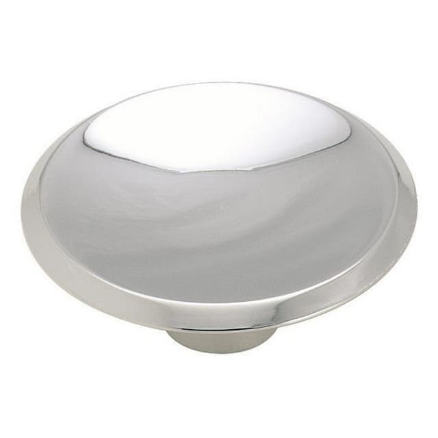 Amerock Everyday Heritage Series Polished Chrome 1-1/2 in (38 mm) Diameter Knob, - BP341326