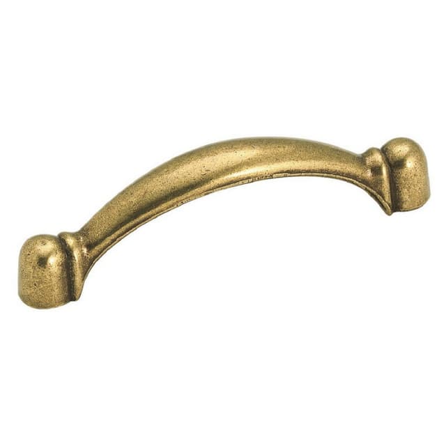 Amerock Allison Value Series 3 in (76 mm) Center to Center Burnished Brass Pull, -BP3441BB