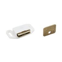 Magnetic Catches, Plastic Casing Dual Pole, Amerock