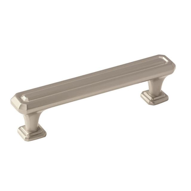 Amerock Wells Series 3-3/4 in (96 mm) Center to Center Satin Nickel Pull, -BP36548G10
