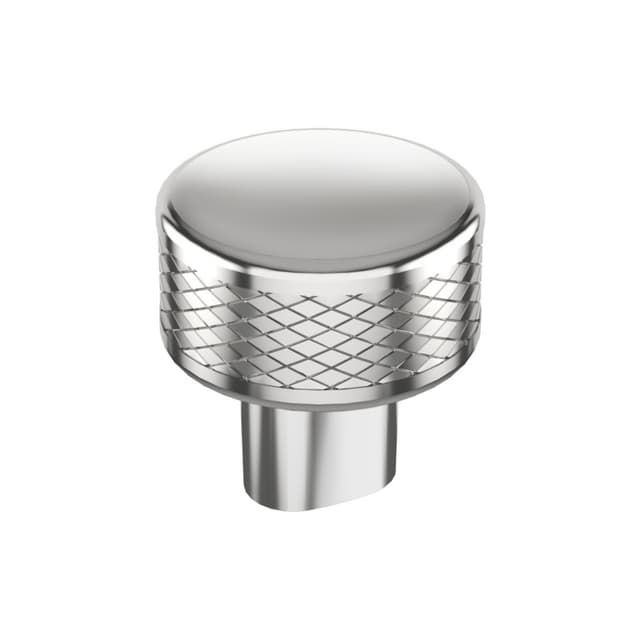 Amerock Bronx Series Polished Chrome 1-1/4 in (32 mm) Diameter Knob, BP3655426