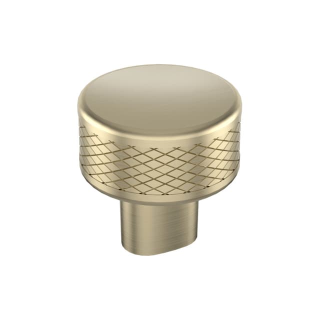 Amerock Bronx Series Golden Champagne 1-1/4 in (32 mm) Diameter Knob, BP36554BBZ