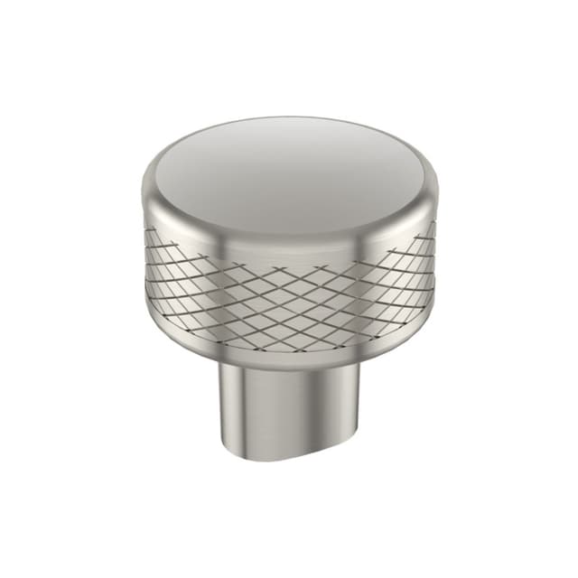 Amerock Bronx Series Satin Nickel 1-1/4 in (32 mm) Diameter Knob, BP36554G10