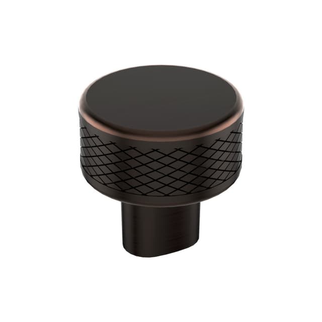 Amerock Bronx Series Oil Rubbed Bronze 1-1/4 in (32 mm) Diameter Knob, BP36554ORB