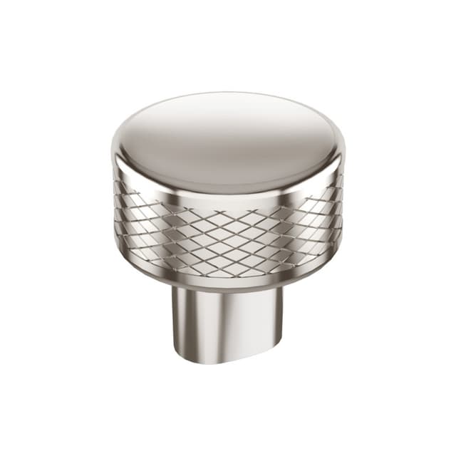 Amerock Bronx Series Polished Nickel 1-1/4 in (32 mm) Diameter Knob, BP36554PN