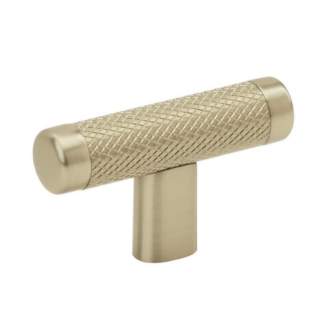 Amerock Bronx Series Golden Champagne 2-5/8 in (67 mm) L x 5/8 in (16 mm) W Knob, -BP36556BBZ
