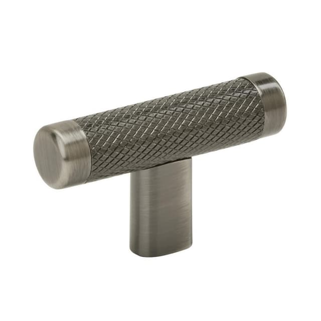 Amerock Bronx Series Gunmetal 2-5/8 in (67 mm) L x 5/8 in (16 mm) W Knob, -BP36556GM