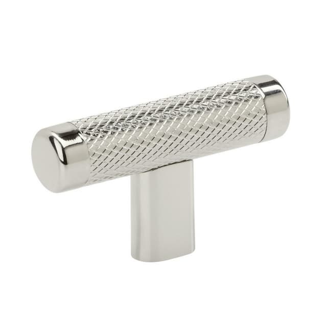 Amerock Bronx Series Polished Nickel 2-5/8 in (67 mm) L x 5/8 in (16 mm) W Knob, -BP36556PN