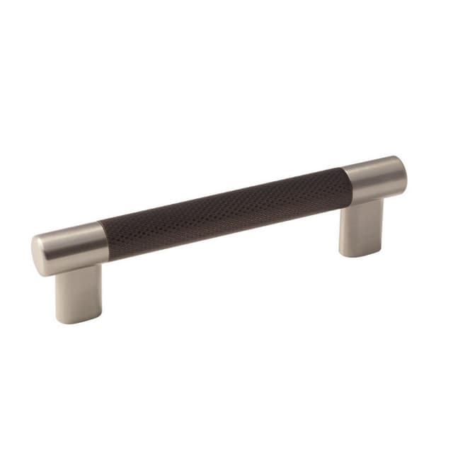 Amerock Esquire Series 6-5/16 in (160 mm) Center to Center Satin Nickel/Oil Rubbed Bronze Pull, -BP36559G10ORB