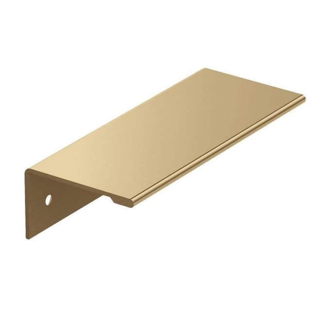 Amerock Edge Pull Series 3 in (76 mm) Center to Center Champagne Bronze Edge Pull, -BP36573CZ
