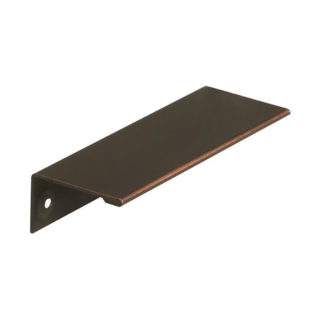 Amerock Edge Pull Series 3-3/4 in (95 mm) Center to Center Oil Rubbed Bronze Pull, -BP36574ORB