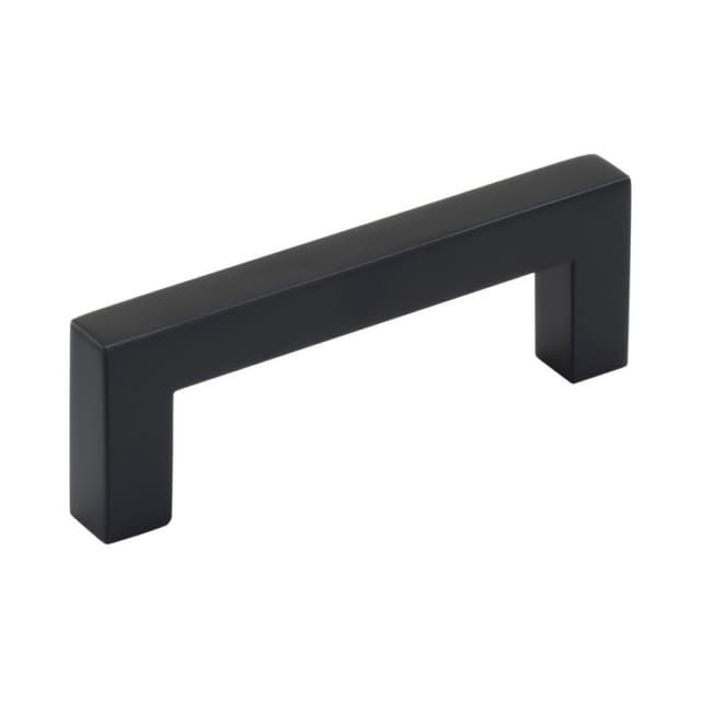Amerock Monument Series 3 in (76 mm) Center to Center Matte Black Pull, -BP36578FB