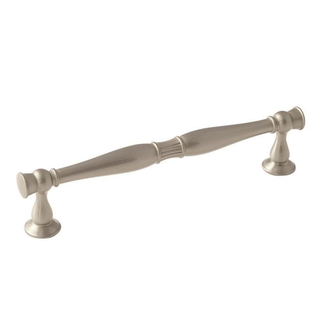 Amerock Crawford Series 6-5/16 in (160 mm) Center to Center Satin Nickel Pull, -BP36595G10