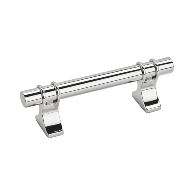 Amerock Davenport Series 3 in (76 mm) Center to Center Polished Chrome Pull, -BP3660026