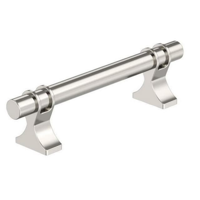 Amerock Davenport Series 3-3/4 in (95 mm) Center to Center Polished Nickel Pull, BP36605PN