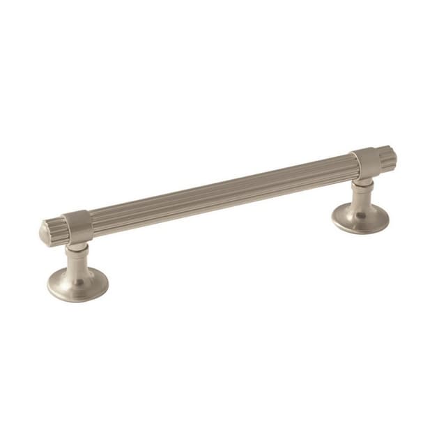 Amerock Sea Grass Series 5-1/16 in (128 mm) Center to Center Satin Nickel Pull, -BP36622G10