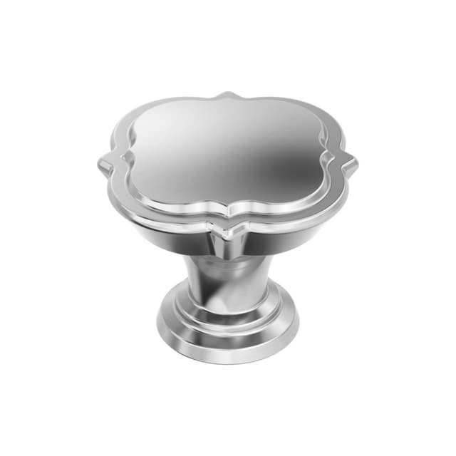 Amerock Grace Revitalize Series Polished Chrome 1-3/8 in (35 mm) L x 1-3/8 in (35 mm) W Knob, -BP3662826