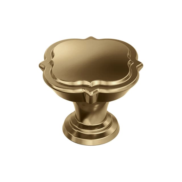 Amerock Grace Revitalize Series Champagne Bronze 1-3/8 in (35 mm) L x 1-3/8 in (35 mm) W Knob, -BP36628CZ