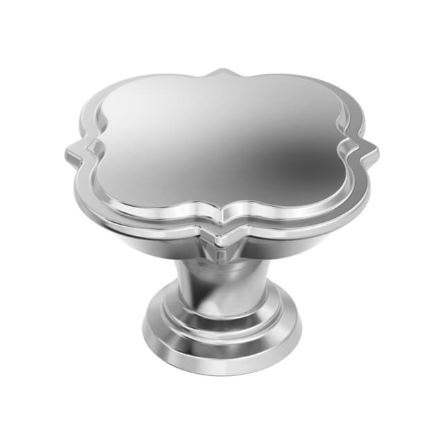 Amerock Grace Revitalize Series Polished Chrome 1-3/4 in (44 mm) L x 1-3/4 in (44 mm) W Knob, -BP3662926