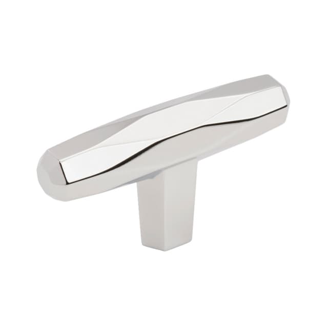 Amerock St. Vincent Series Polished Chrome 2-1/2 in (64 mm) L x 5/8 in (16 mm) W Knob, -BP3664226