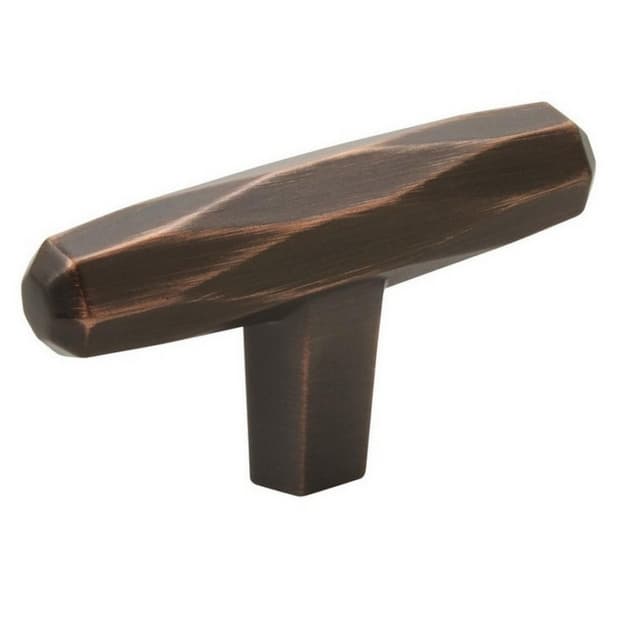 Amerock St. Vincent Series Oil Rubbed Bronze 2-1/2 in (64 mm) L x 5/8 in (16 mm) W Knob, -BP36642ORB