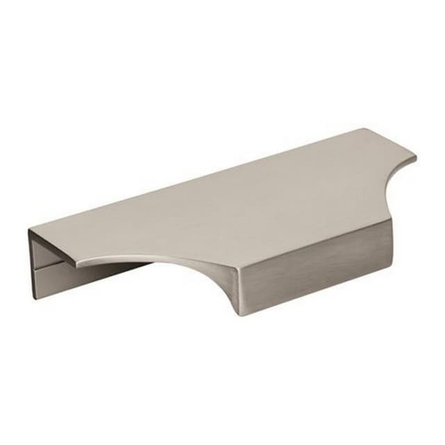 Amerock Extent Series 4-3/16 in (106 mm) Center to Center Satin Nickel Tab Pull, -BP36750G10