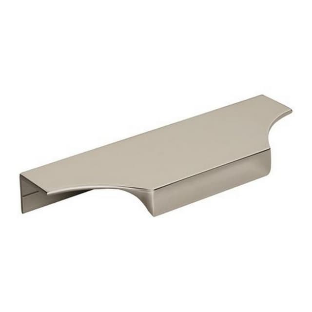 Amerock Extent Series 4-9/16 in (116 mm) Center to Center Polished Nickel Tab Pull, -BP36751PN