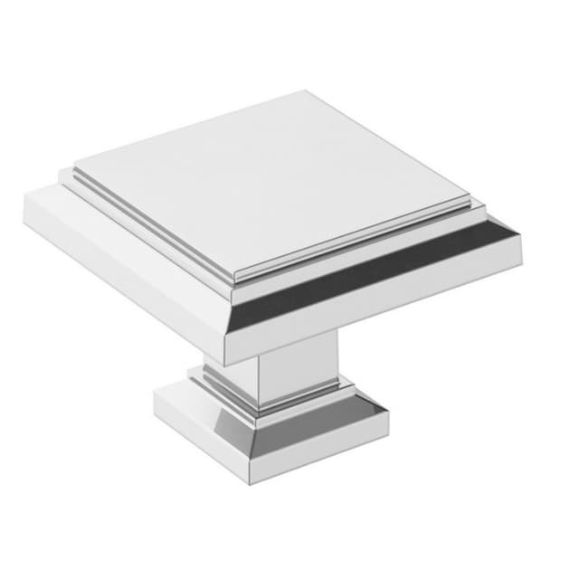 Amerock Appoint Series Polished Chrome 1-1/4 in (32 mm) Diameter Knob, - BP3675826