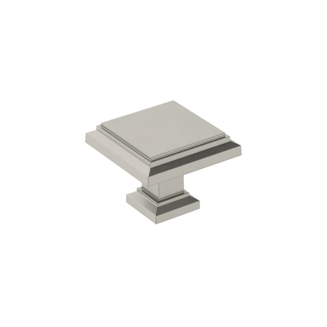Amerock Appoint Series Satin Nickel 1-1/4 in (32 mm) Diameter Knob, - BP36758G10
