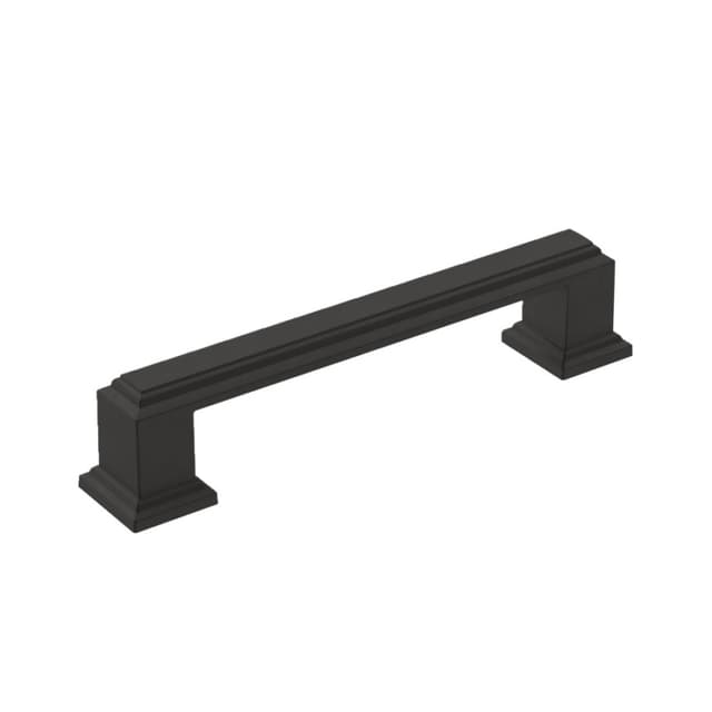 Amerock Appoint Series 3-3/4 in (95 mm) Center to Center Matte Black Pull, -BP36759FB
