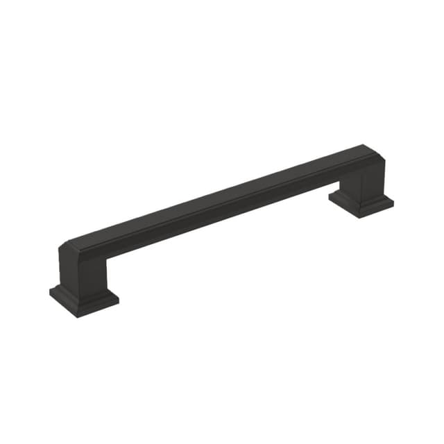 Amerock Appoint Series 5-1/16 in (128 mm) Center to Center Matte Black Pull, -BP36760FB