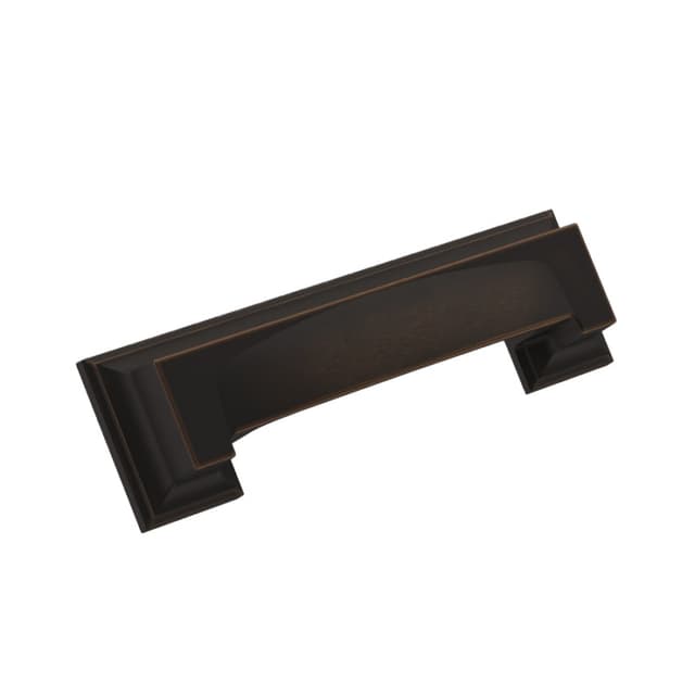 3" - 3-3/4" Appoint Cup Pull, Oil-Rubbed Bronze