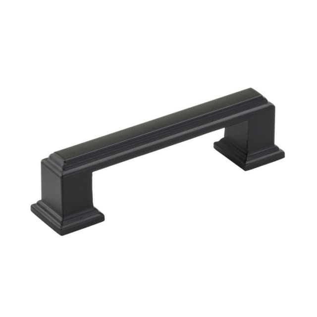 Amerock Appoint Series 3 in (76 mm) Center to Center Matte Black Pull, -BP36764FB
