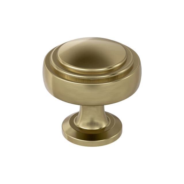 Amerock Winsome Series Golden Champagne 1-1/4 in (32 mm) Diameter Knob, - BP36765BBZ