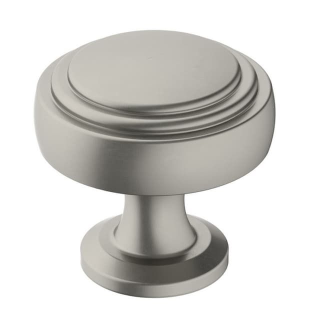 Amerock Winsome Series Satin Nickel 1-1/4 in (32 mm) Diameter Knob, - BP36765G10