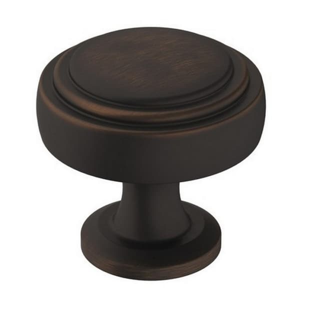 Amerock Winsome Series Oil Rubbed Bronze 1-1/4 in (32 mm) Diameter Knob, - BP36765ORB