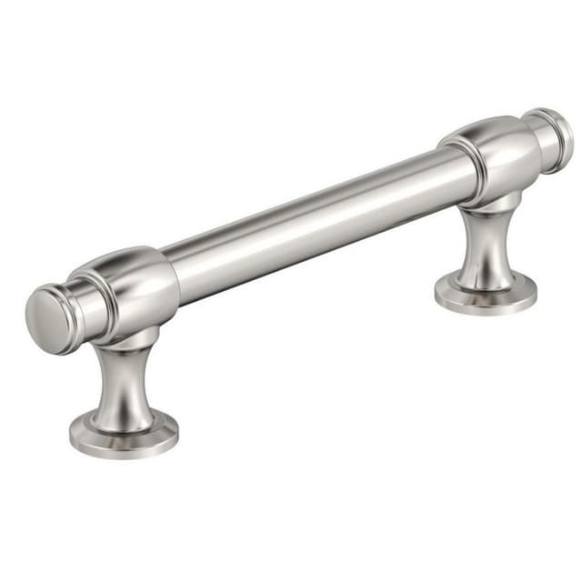Amerock Winsome Series 3-3/4 in (95 mm) Center to Center Polished Nickel Pull, BP36766PN