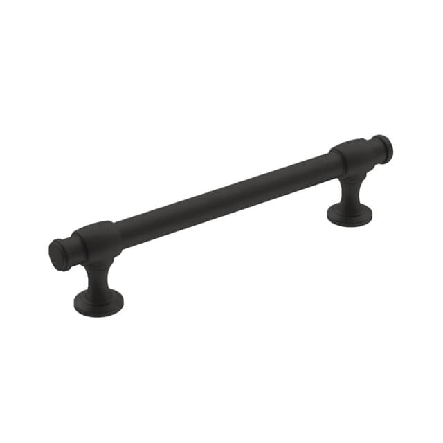 Amerock Winsome Series 5-1/16 in (128 mm) Center to Center Matte Black Pull, -BP36767FB