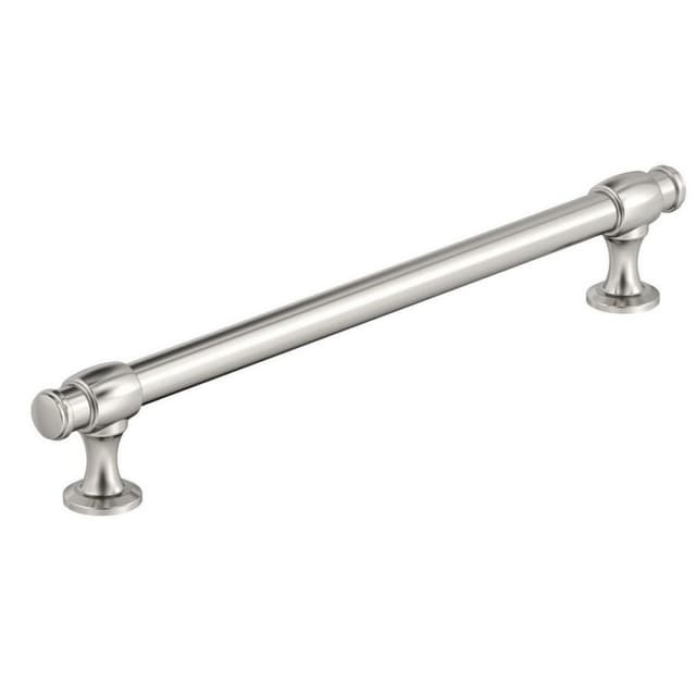 Amerock Winsome Series 7-9/16 in (192 mm) Center to Center Polished Nickel Pull, BP36768PN