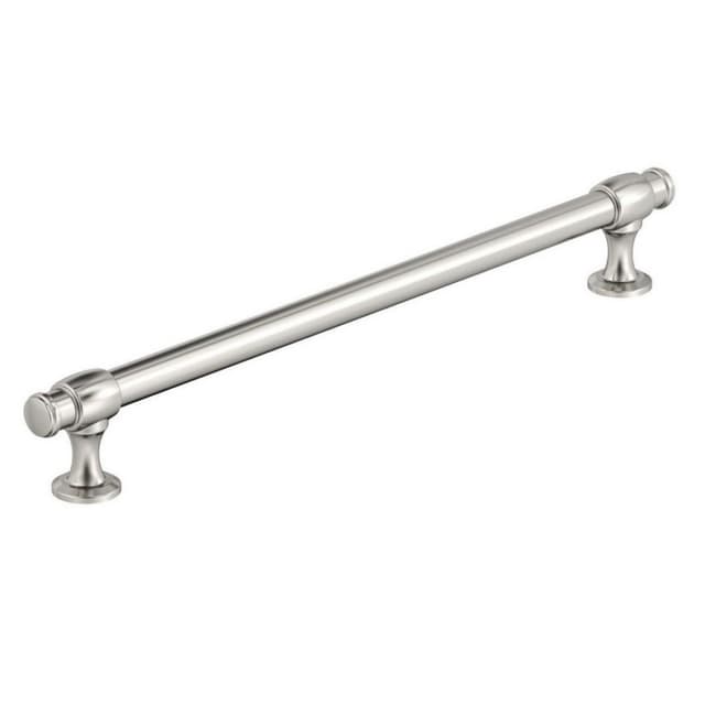 Amerock Winsome Series 8-13/16 in (224 mm) Center to Center Polished Nickel Pull, BP36769PN