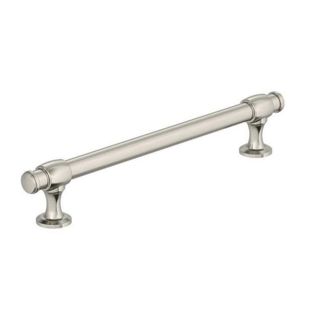 Amerock Winsome Series 6-5/16 in (160 mm) Center to Center Satin Nickel Pull, -BP36771G10