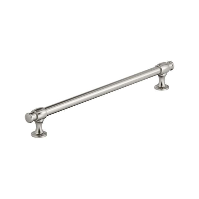 Amerock Winsome Series 10-1/16 in (256 mm) Center to Center Satin Nickel Pull, BP36772G10