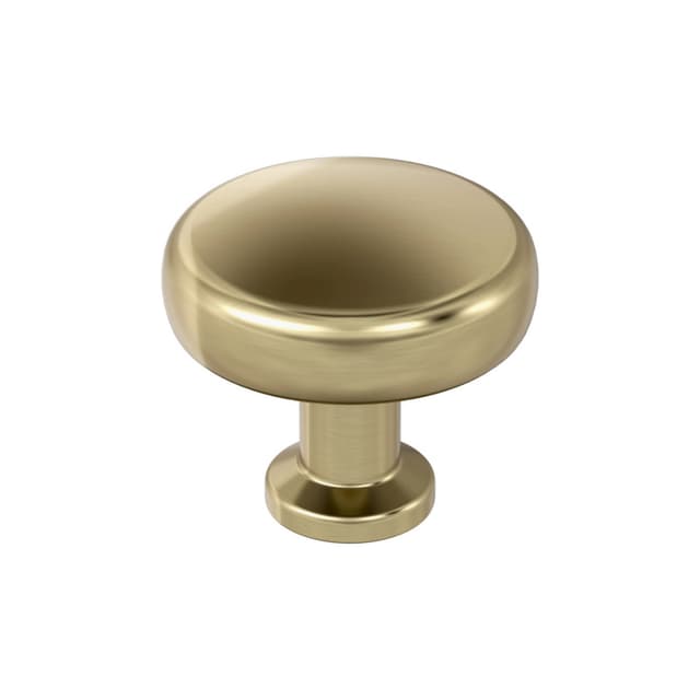 Amerock Factor Series Golden Champagne 1-1/4 in (32 mm) Diameter Knob, - BP36780BBZ