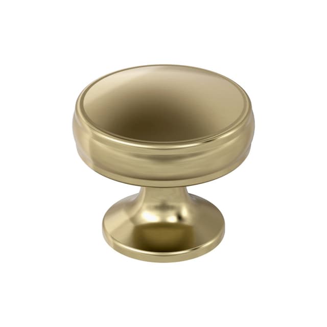 Amerock Renown Series Golden Champagne 1-1/4 in (32 mm) Diameter Knob, - BP36793BBZ