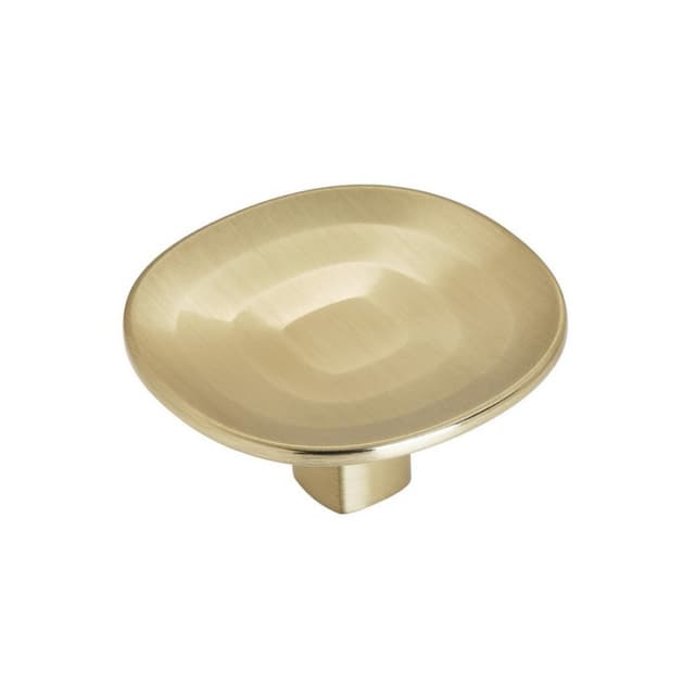 Amerock Concentric Series Golden Champagne 1-9/16 in (40 mm) Diameter Knob, - BP36810BBZ