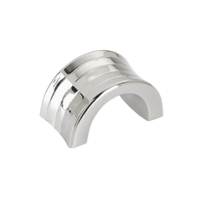 Amerock Concentric Series 1-1/4 in (32 mm) Center to Center Polished Nickel Pull, -BP36811PN
